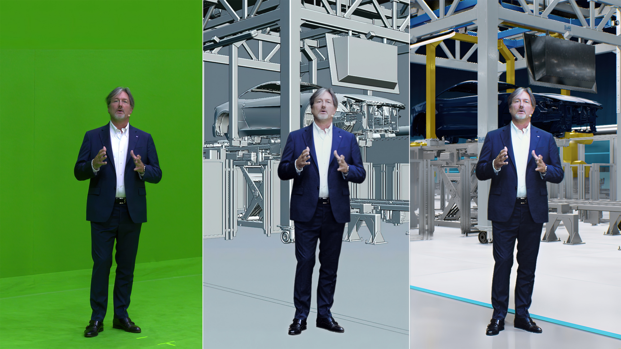 This is how sales works: interactive and with a global reach – from our temporary streaming studio.